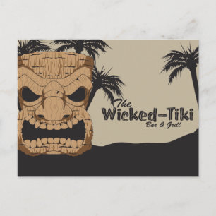 Wicked Tiki Bar Postkarten