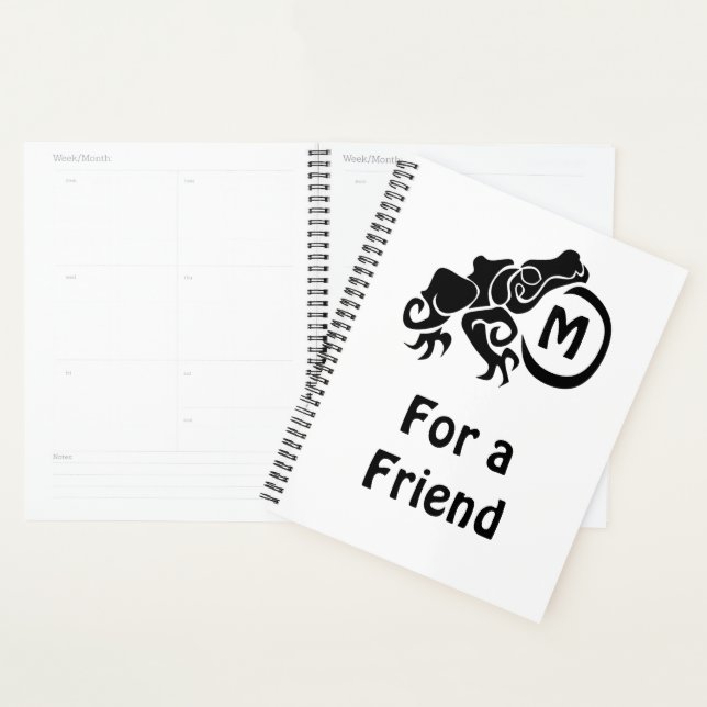Wicked Tribal Monogram Planer (Anzeige)