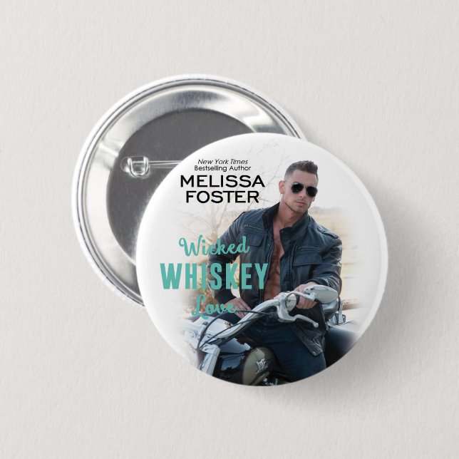 Wicked Whiskey Love Button (Vorne & Hinten)