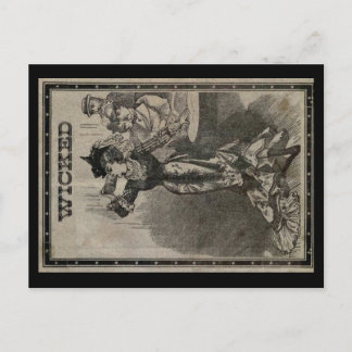 Wicked Woman Postcard Postkarte