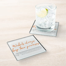 Wickeds Behalte immer ihre Versprechen Untersetzer