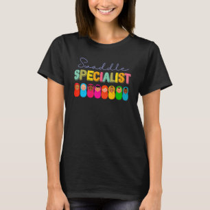 Wickel-Spezialist NICU-Krankenschwester Mutter Bab T-Shirt