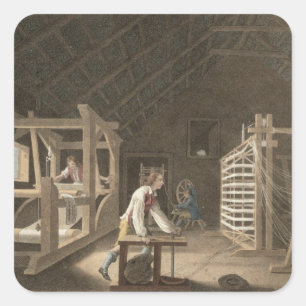 Wickeln, verwerfend mit einer neuen verbesserten quadratischer aufkleber