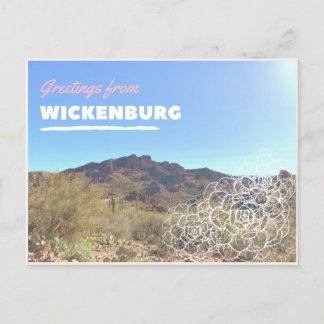 Wickenburg Landscape Postcard Postkarte