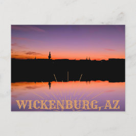 Wickenburg Sunset Postcard Postkarte