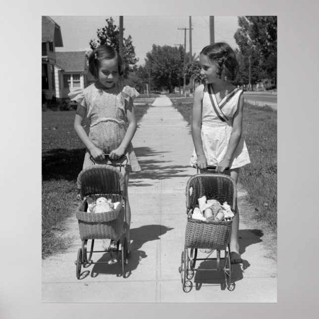 Wicker Doll Buggy, 1941 Poster (Vorne)