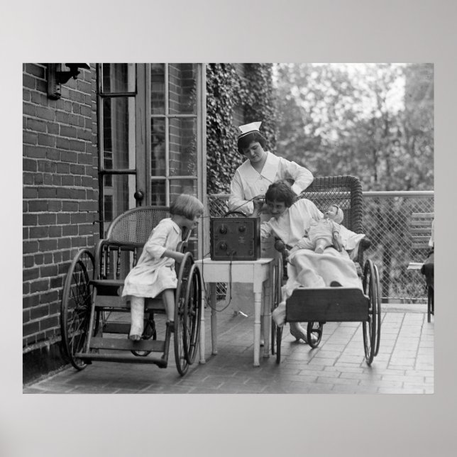 Wicker Rollstühle, 20er Poster (Vorne)