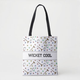 Wicket Cool Niedlich Croquet Pun Hand-Illustriert