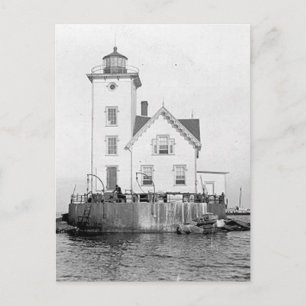 Wickford Harbor Lighthouse Postkarte