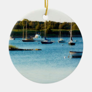 Wickford Rhode Island Hafenverzierung Keramik Ornament