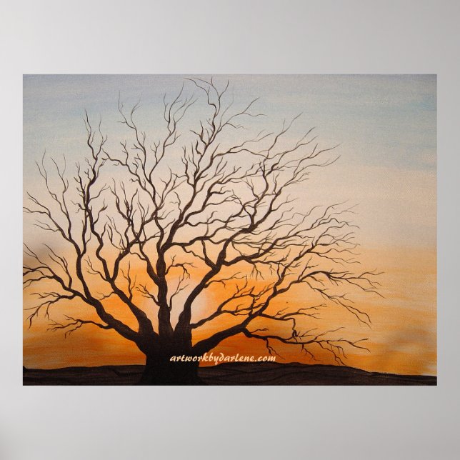 WICKIERTER BAUM POSTER (Vorne)