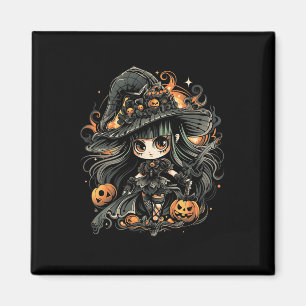 Wicklerisch verzaubert Halloween Art Magnet