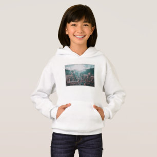 WICKLOW BERGE WASSERFARBE - WICKLOW IRLAND HOODIE