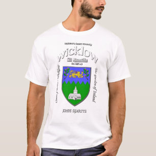 Wicklow Ireland Wappen T - Shirt