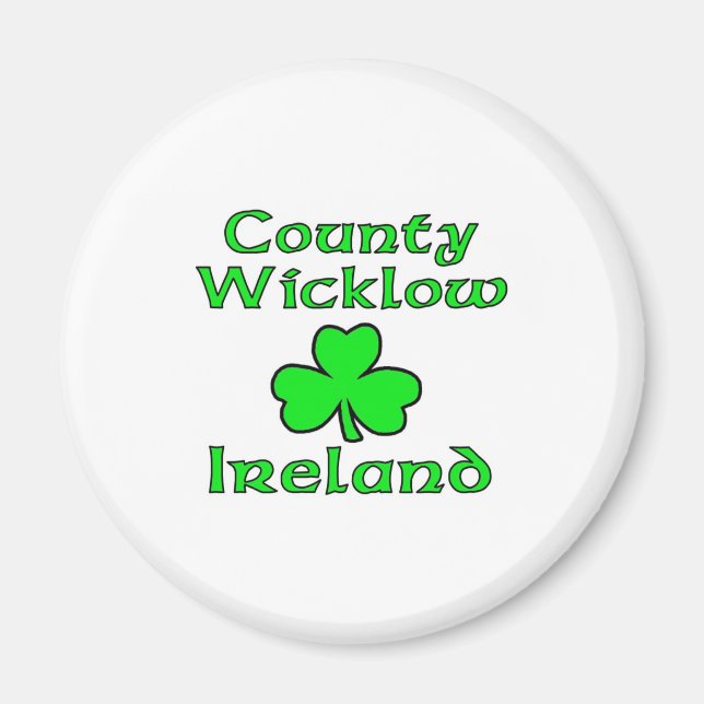 Wicklow, Irland Magnet (Vorne)