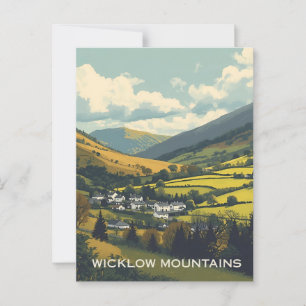 Wicklow Mountains Irland Postkarte