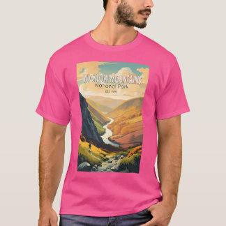 Wicklow Mountains National Park Irland Reisen Art T-Shirt