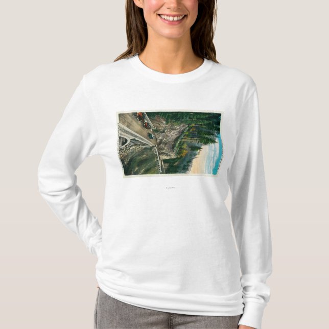 Wicklung um das West End von Shepperds Dell T-Shirt (Vorderseite)