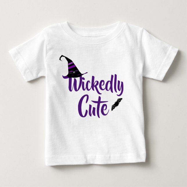 Wickly Niedlich Baby T-shirt (Vorderseite)