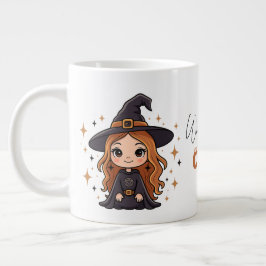 Wickly Niedlich Halloween Hexe | Spooky Adorable Jumbo-Tasse