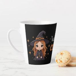 Wickly Niedlich Halloween Hexe | Spooky Adorable Milchtasse