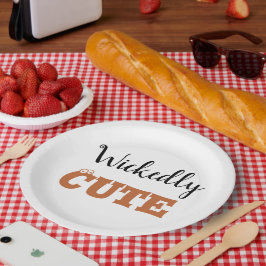 Wickly Niedlich Halloween Hexe | Spooky Adorable Pappteller