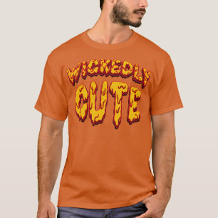 Wickly Niedlich Halloween-Kostüm T-Shirt
