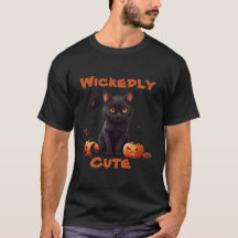 Wickly Niedlich stylish Black Cat Halloween