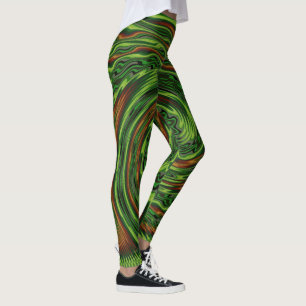 Wickte Drehung Leggings