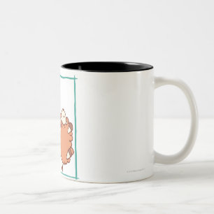 Widder 3 zweifarbige tasse