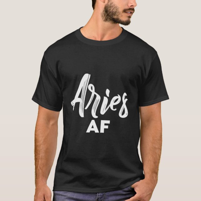 Widder Af Widder Astrologie Sternzeichen Widder T-Shirt (Vorderseite)