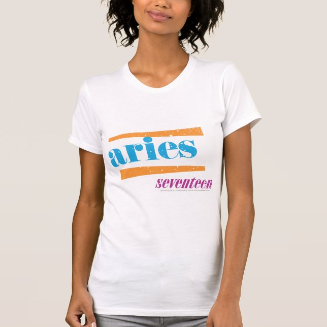 Widder-Aqua T-Shirt (Vorderseite)