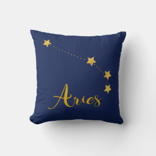 Widder Astrologie mit Sternbild Kissen