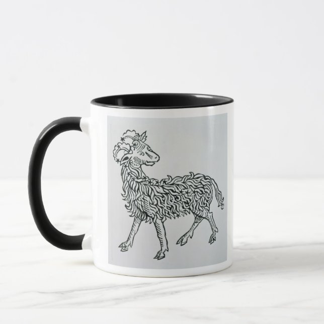 Widder (das RAM) eine Illustration vom 'Poeticon Tasse (Links)