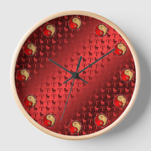 Widder der Ramme Uhr