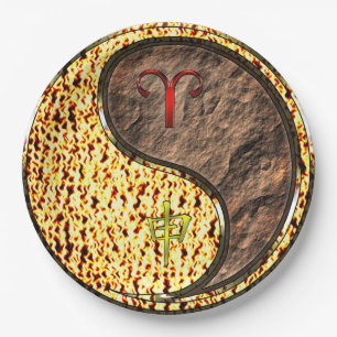Widder & Erdenaffe Pappteller