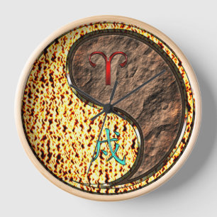 Widder & Erdhund Uhr