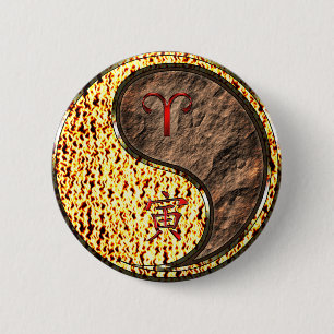 Widder & Erdtiger Button