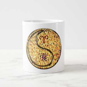 Widder & Feuer-Schwein Jumbo-Tasse