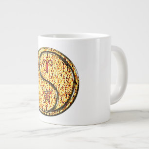 Widder & Feuer-Tiger Jumbo-Tasse