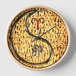 Widder & Feuerkaninchen Uhr