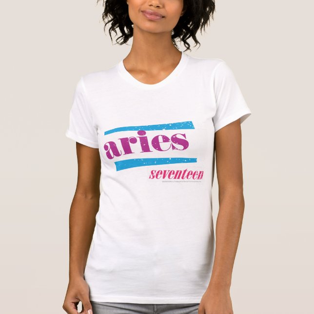 Widder lila T-Shirt (Vorderseite)