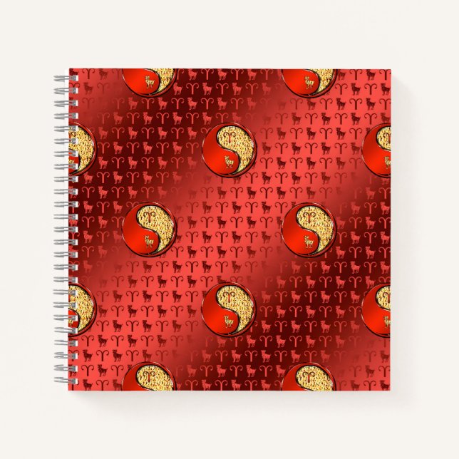 Widder Notizbuch (Vorderseite)
