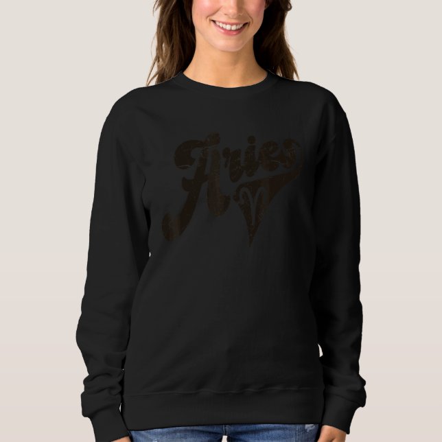 Widder Retro Sternzeichen Astrologie Horoskop Widd Sweatshirt (Vorderseite)