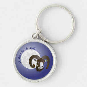 Widder - Sternbild Schlüsselanhänger