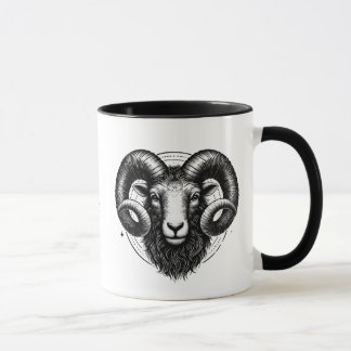 Widder-Sternzeichen-Astrologie-Geschenk Tasse