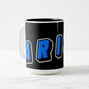 Widder-Sternzeichen für Astrologie-Liebhaber Zweifarbige Tasse