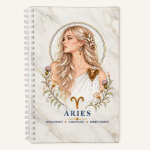 Widder Sternzeichen Journal Hardcover