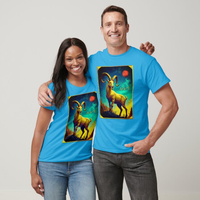 Widder Sternzeichen T-Shirt (Unisex)