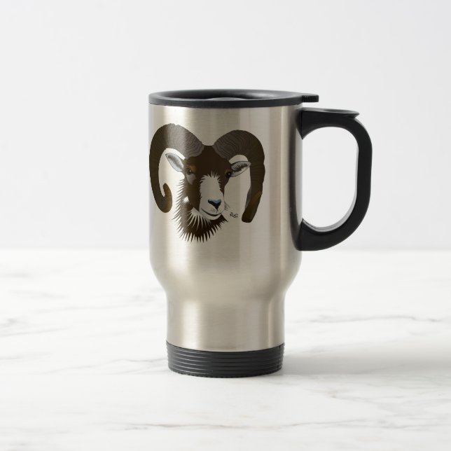 Widder - Sternzeichen Tasse (Rechts)